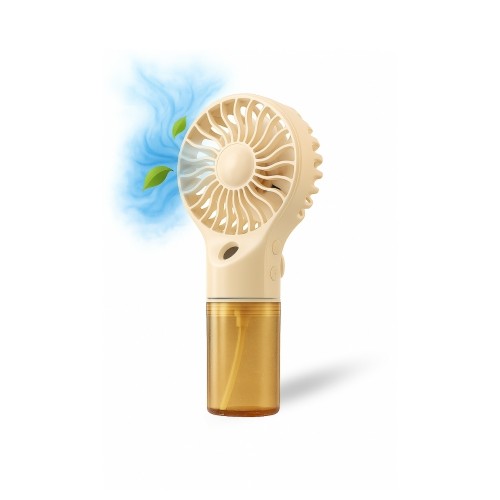 CONCORD MS-52 Mini Fan 4 Farklı Hız Modu ŞARJLI Hava Nemlendirici Buhar Özelliği 3 RENK