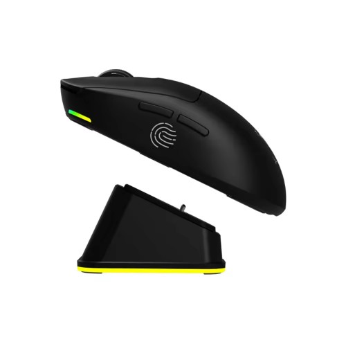GWH108P GAMİNG KABLOSUZ ŞARJLI BLUETOOTHLU ŞARJ STANDLI PROGRAMLANABİR MOUSE SİYAH