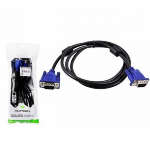 Platoon Vga Kablo Pl-7008 1.5 Metre Vga Kablo 1.kalite