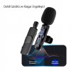 K8 KABLOSUZ TYPE-C + LIGHTNING VLOGGER YAKA MİKROFONU (ANDROİD-GOPRO-OSMO ACTION-IPHONE-IPAD) K8 KABLOSUZ TYPE-C + LIGHTNING VLOGGER YAKA MİKROFONU (ANDROİD-GOPRO-OSMO ACTION-IPHONE-IPAD)