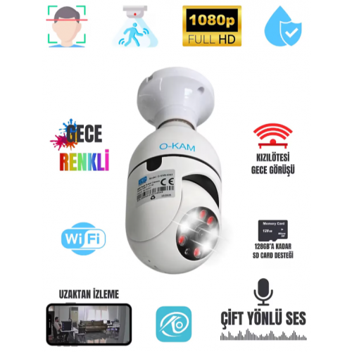O-KAM-4045 2MP AMPÜL KAMERA