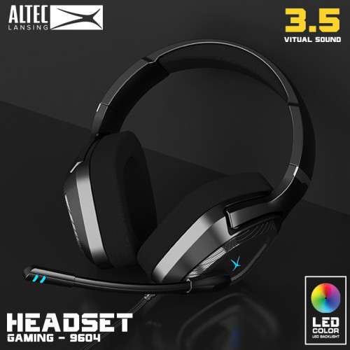 ALTECH ALGH9604 Usb+3.5mm Rainbow Gaming Mikrofonlu Kulaklık