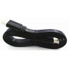 Yassı Flat Slim Hdmi Kablo 1,5M