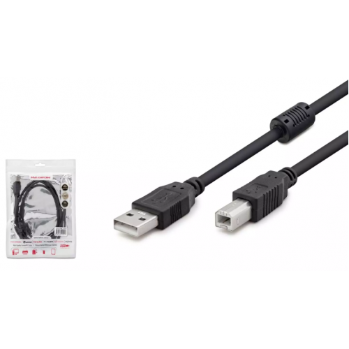 HADRON HDX7505 USB Printer Kablosu 1.5 m - Siyah