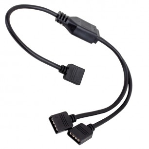 RGB LED BAĞLANTI 4 PIN DİŞİ JUMPERLI - 2 X 4 PIN DİŞİ JUMPERLI Y KABLO