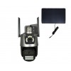 Apronx apx-wsp242 6Mp 2.8mm 4G Solar Çift Kamera 19 Led PTZ