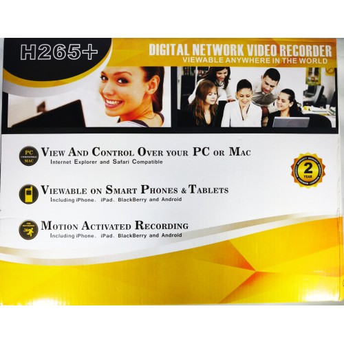 Apronx AX-D108 8 Kanal 5Mp h265+ Dvr Kayıt Cihazı ADAPTÖR YOK