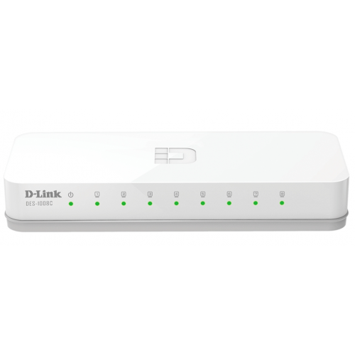 D-Link DES-1008C 8-Port 10/100 Desktop Switch