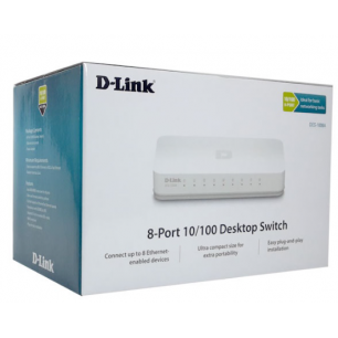 D-Link DES-1008C 8-Port 10/100 Desktop Switch