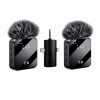 SPRANGE SM-12 3IN1 Kablosuz Yaka Mikrofonu 2Lİ