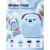 K12 Bt/Usb/Aux Çift Mikrofonlu Karaoke Hoparlör