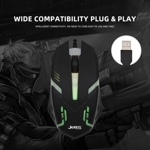JEDEL M66 IŞIKLI USB GAMİNG MOUSE