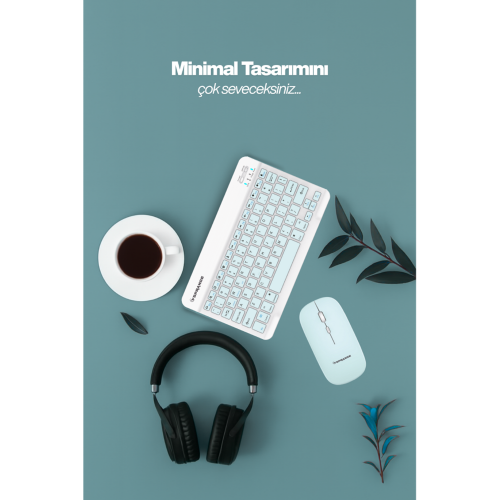 SPRANGE SR-K2 Kablosuz Klavye & Mouse WİFİ+BLUETOOTH