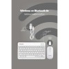 SPRANGE SR-K2 Kablosuz Klavye & Mouse WİFİ+BLUETOOTH