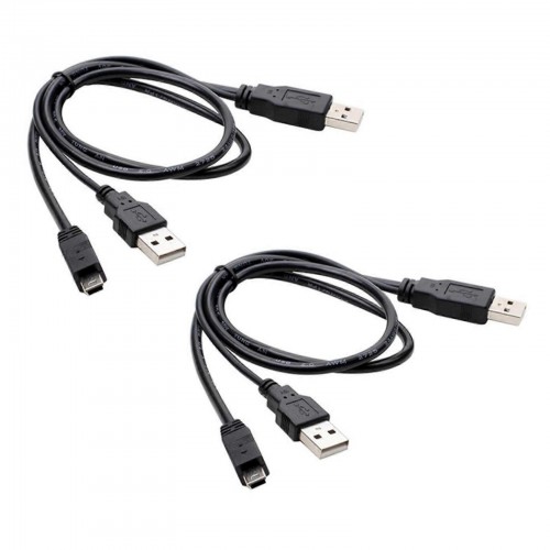 5 PİN 50CM ÇİFT USB DATA KABLO