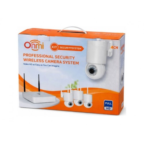 Apronx DS440 4 Kanal Nvr + 3Mp 4 Kamera Full Color Mik. PTZ Wifi Set
