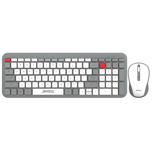 JEDEL WS739 BLUETOOTH+KABLOSUZ COMBO KLAVYE MOUSE SET SLİM