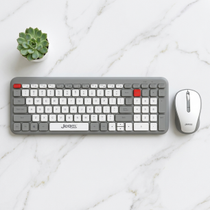 JEDEL WS739 BLUETOOTH+KABLOSUZ COMBO KLAVYE MOUSE SET SLİM