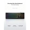 JEDEL K510 IŞIKLI GAMİNG SLİM KLAVYE