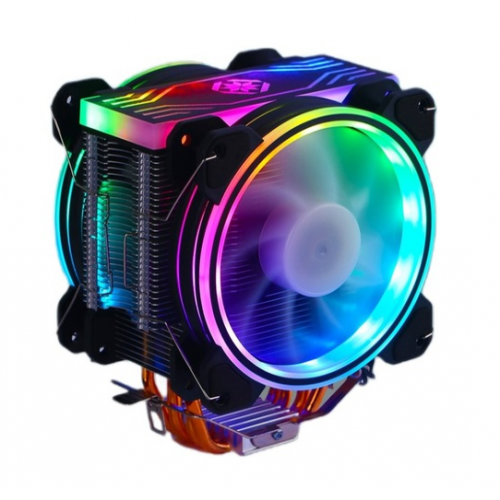 ausen s400 Rainbow Fanlı RGB Led Board Kule İşlemci Fan 2 x 12 CM