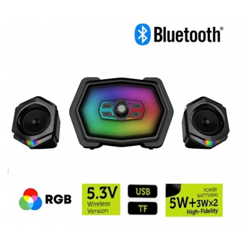 BLİC BLS10 2+1 RGB SES SİSTEMİ  BLUETOOTH V5.3 USB + KART  OKUYUCU