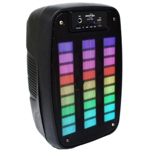 GTS-1793 Taşınabilir 6.5 inç LED Bluetooth Kareoke Hoparlör / USB / TF Cart / FM