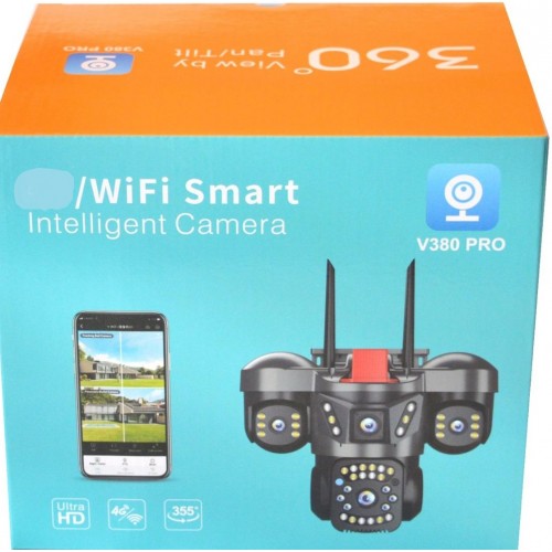 X5 Tech YT-66W 3Mp+3Mp+3Mp Wi-Fi Kamera V380 X5 Tech YT-66W 3Mp+3Mp+3Mp Wi-Fi Kamera V380