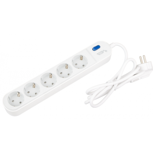 VEA VE-VEGA105 A CLASS 5'Lİ ANAHTARLI 1.5 METRE AKIM KORUMALI GRUP PRİZ 