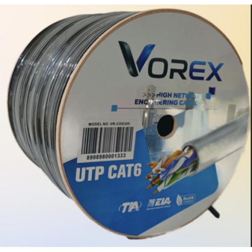 VOREX DIŞ MEKAN CAT6 23AWG 0,57 MM ZIRHLI DIŞ ORTAM 