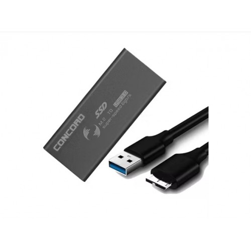 CONCORD C-898 NGFF SATA M.2 SSD Uyumlu SSD Kutu Alüminyum Kasa