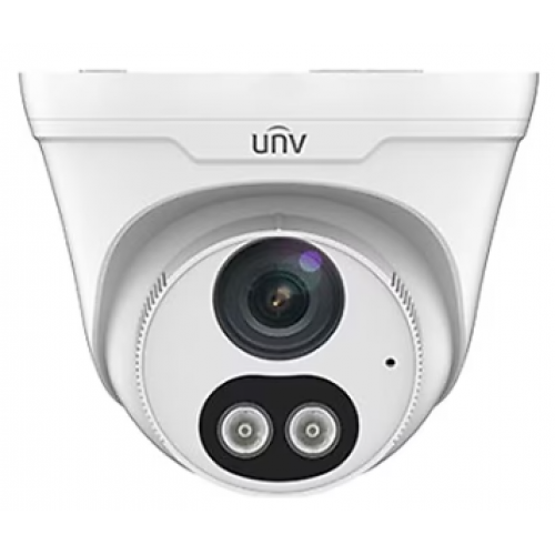 Uniview IPC3612LE-ADF28KC-WL 2 MP 2.8mm IP Dome Güvenlik Kamerası SESLİ COLORHUNTER SD KART GİRİŞLİ