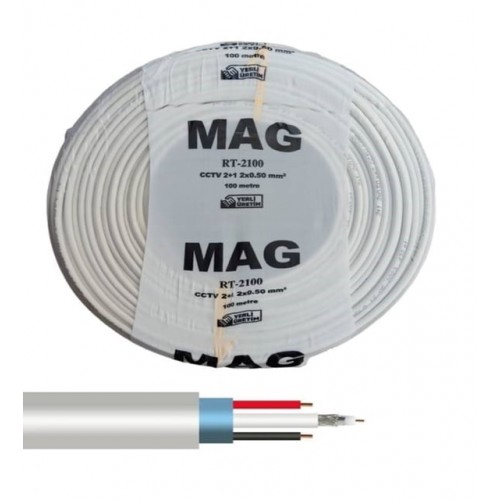 MAG 250M CCTV KABLO 0,50
