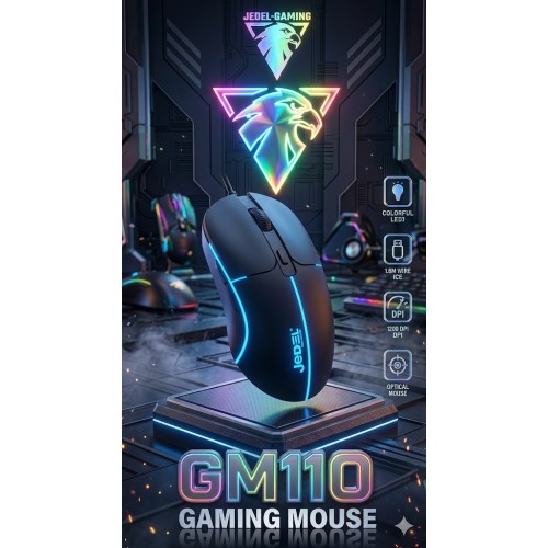 JEDEL GM110 5D COLORFULL  GAMİNG MOUSE