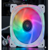 RGB 5Lİ FAN SETİ KUMANDALI  BEYAZ