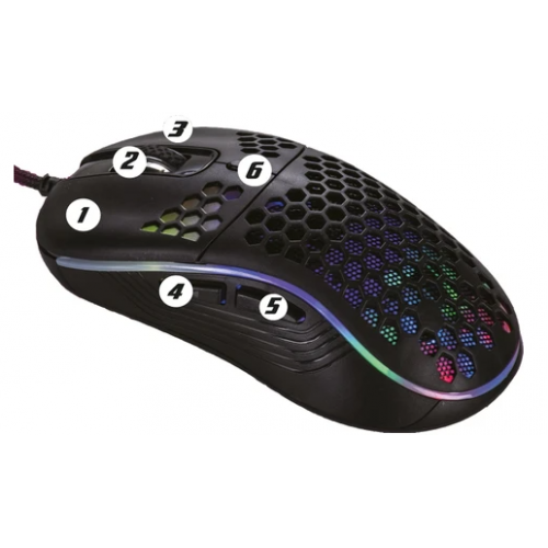 LUNATİC SPARROW GAMİNG MOUSE 7 BUTTONS 6400 DPİ LUNATİC SPARROW GAMİNG MOUSE 7 BUTTONS 6400 DPİ