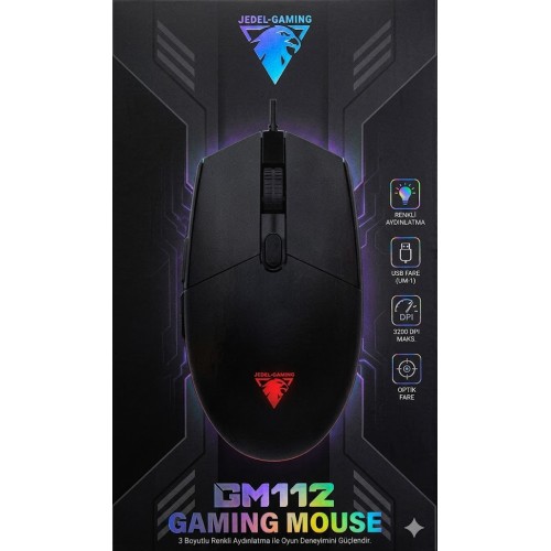  JEDEL GM-112 IŞIKLI GAMİNG  MOUSE