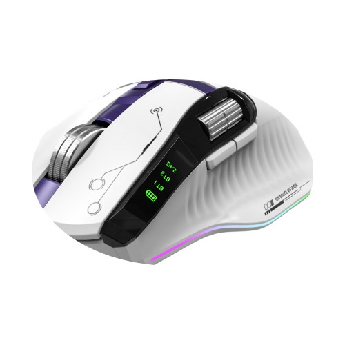 JEDEL GWH-101 Özel Üretim 6D Üç Modlu Oyun Mouse'u ŞARJLI BLUETOOTHLU