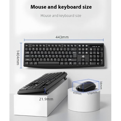 Hp 6NY40PA CS10L Kablosuz Klavye+ Mouse Set