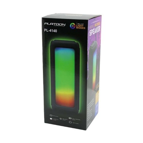 PLATOON PL-4140 BT/SD/USB GİRİŞLİ RGB IŞIKLI BLUETOOTH SPEAKER