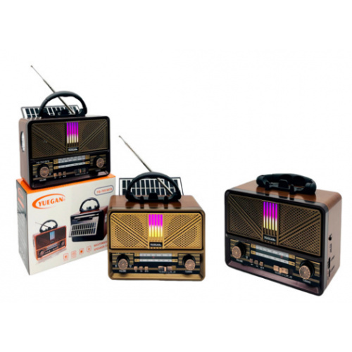 PL-4701 FM,BT,SD,USB GİRİŞLİ NOSTALJİ RADYO RGB IŞIKLI SPEAKER