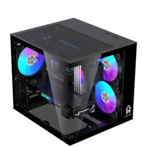 Game Master GM-X1 Siyah m-ATX Gaming Mini Akvaryum Kasa