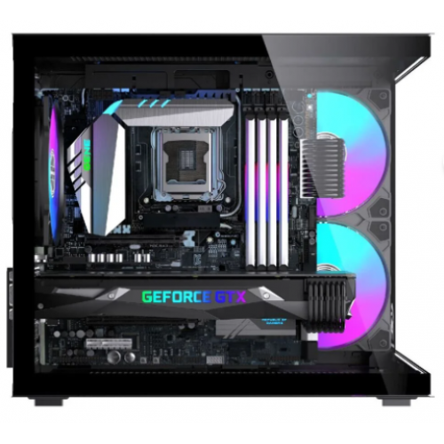 Game Master GM-X1 Siyah m-ATX Gaming Mini Akvaryum Kasa Game Master GM-X1 Siyah m-ATX Gaming Mini Akvaryum Kasa