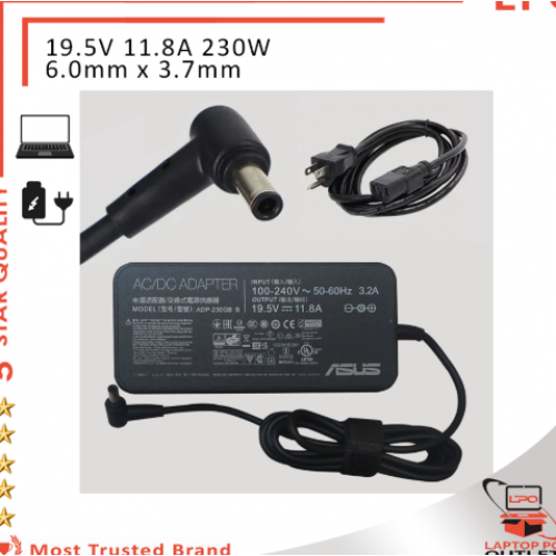 QBA-107 - FOR ASUS 230W 19.5V 11.8A (6.0*3.7mm) Slim