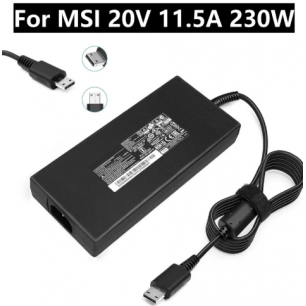 QBA-103 - FOR MSI 230W 20V 11.5A 4 Pin Slim