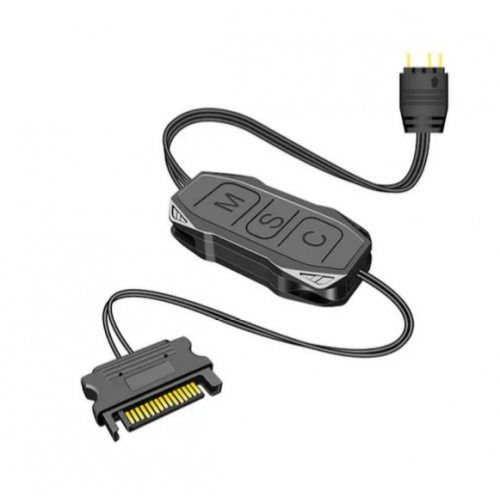 3 Pin Argb Fan Led Kontrolcü 5v A-rgb Fan Denetleyici Sata Güç 3 Pin Argb Fan Led Kontrolcü 5v A-rgb Fan Denetleyici Sata Güç