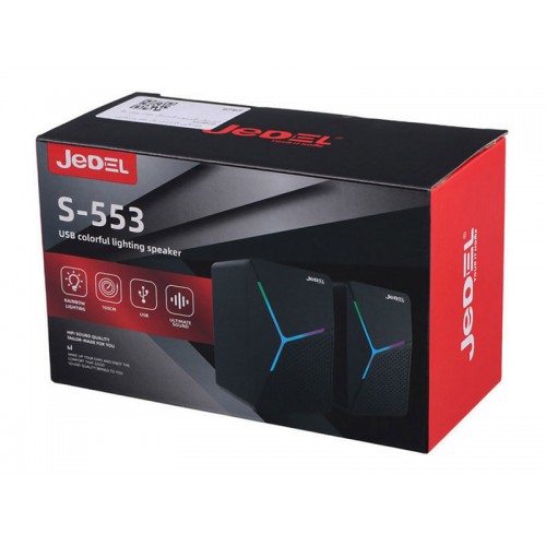 JEDEL S-553 RGB  USB Speaker