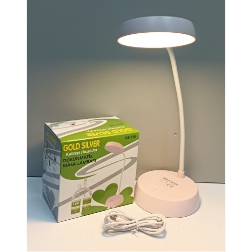 GS-735 DOKUNMATİK DEKORATİF ŞARJLI MASA LAMBASI