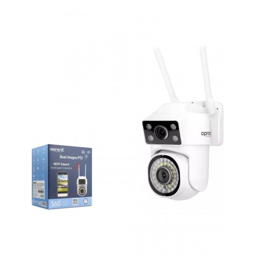 APX-WP244 ÇİFT KAMERA 4MP 3,6MM 3,6MM LENS WİFİ KAMERA