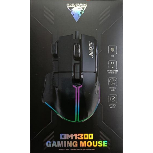  JEDEL GM1300 9D 7200 DPI RGB  MOUSE