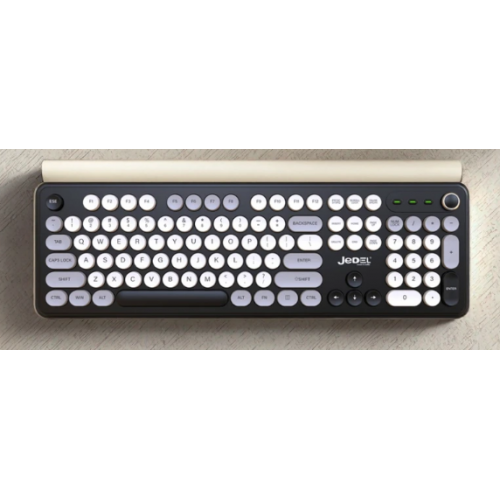 JEDEL WKB104  BLUETOOTH +  KABLOSUZ KLAVYE SİYAH